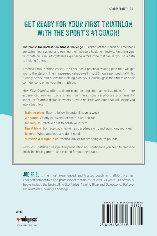 Couverture arri&egrave;re_Your First Triathlon
