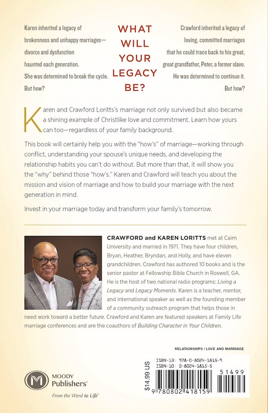 Back cover_Your Marriage Today. . .And Tomorrow