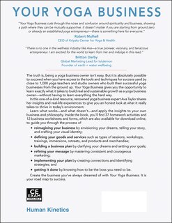 Couverture arrière_Your Yoga Business
