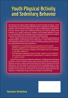 Couverture arri&egrave;re_Youth Physical Activity and Sedentary Behavior