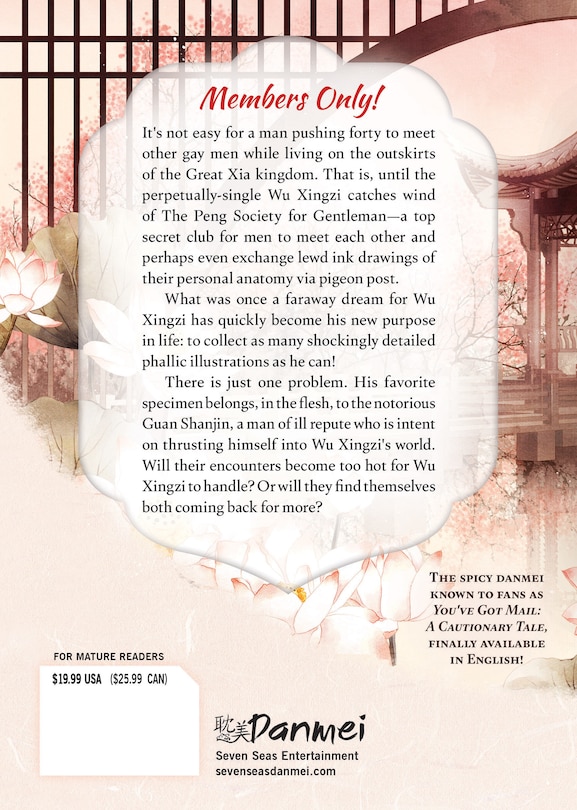 Back cover_You've Got Mail: The Perils of Pigeon Post - Fei Ge Jiao You Xu Jin Shen (Novel) Vol. 1