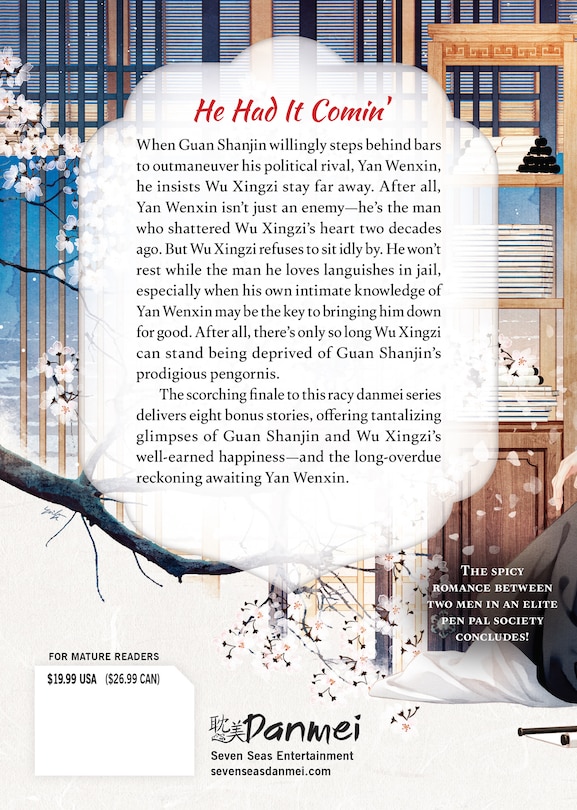 Back cover_You've Got Mail: The Perils of Pigeon Post - Fei Ge Jiao You Xu Jin Shen (Novel) Vol. 4