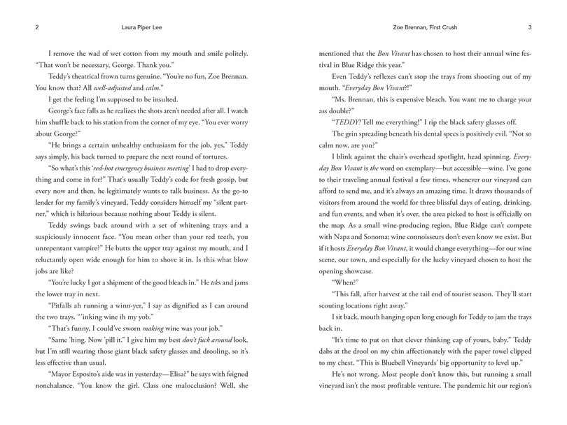 Sample content 2_Zoe Brennan, First Crush