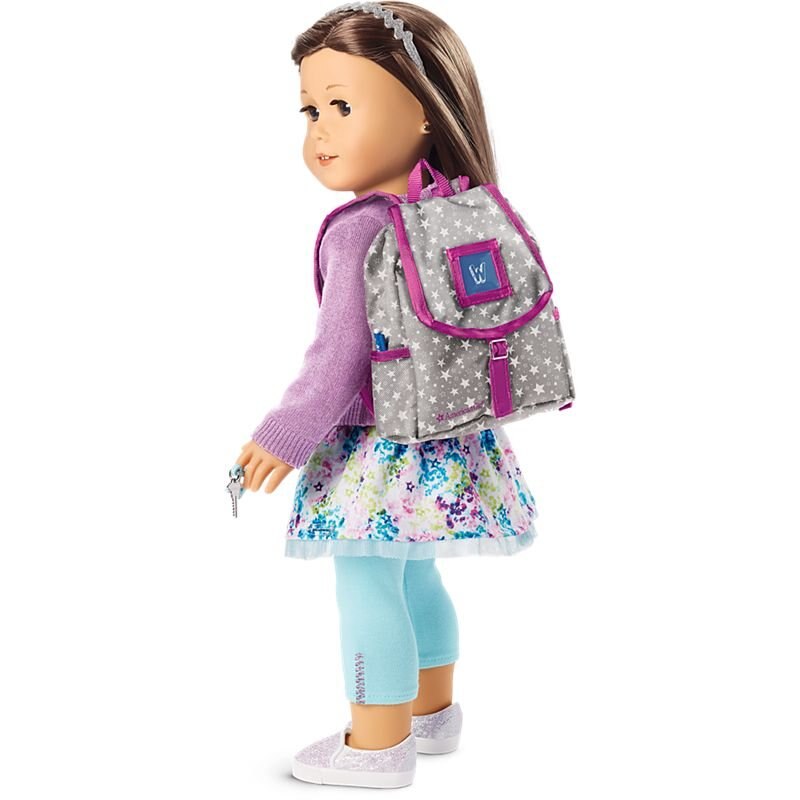 american girl backpack set