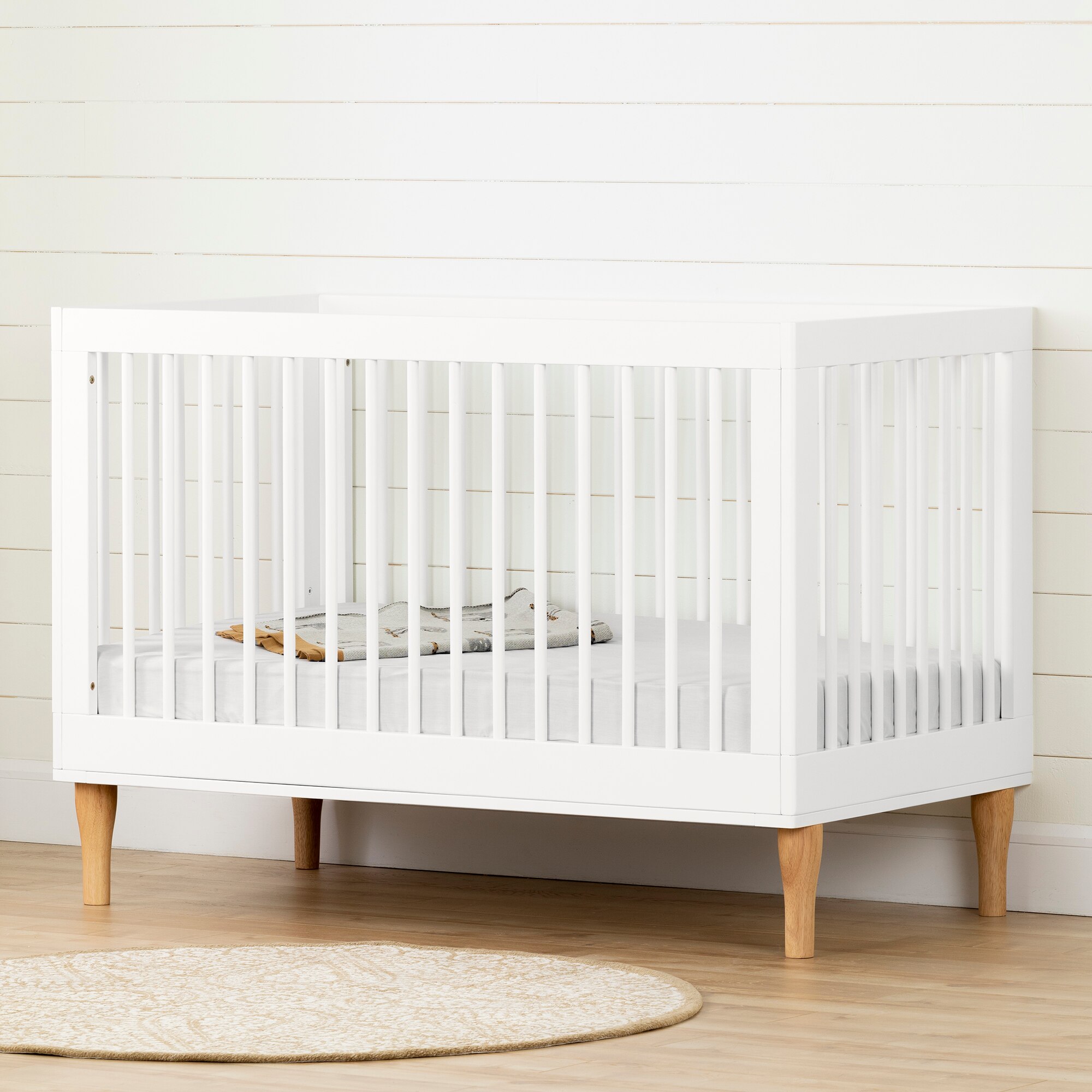 baby cot adjustable height