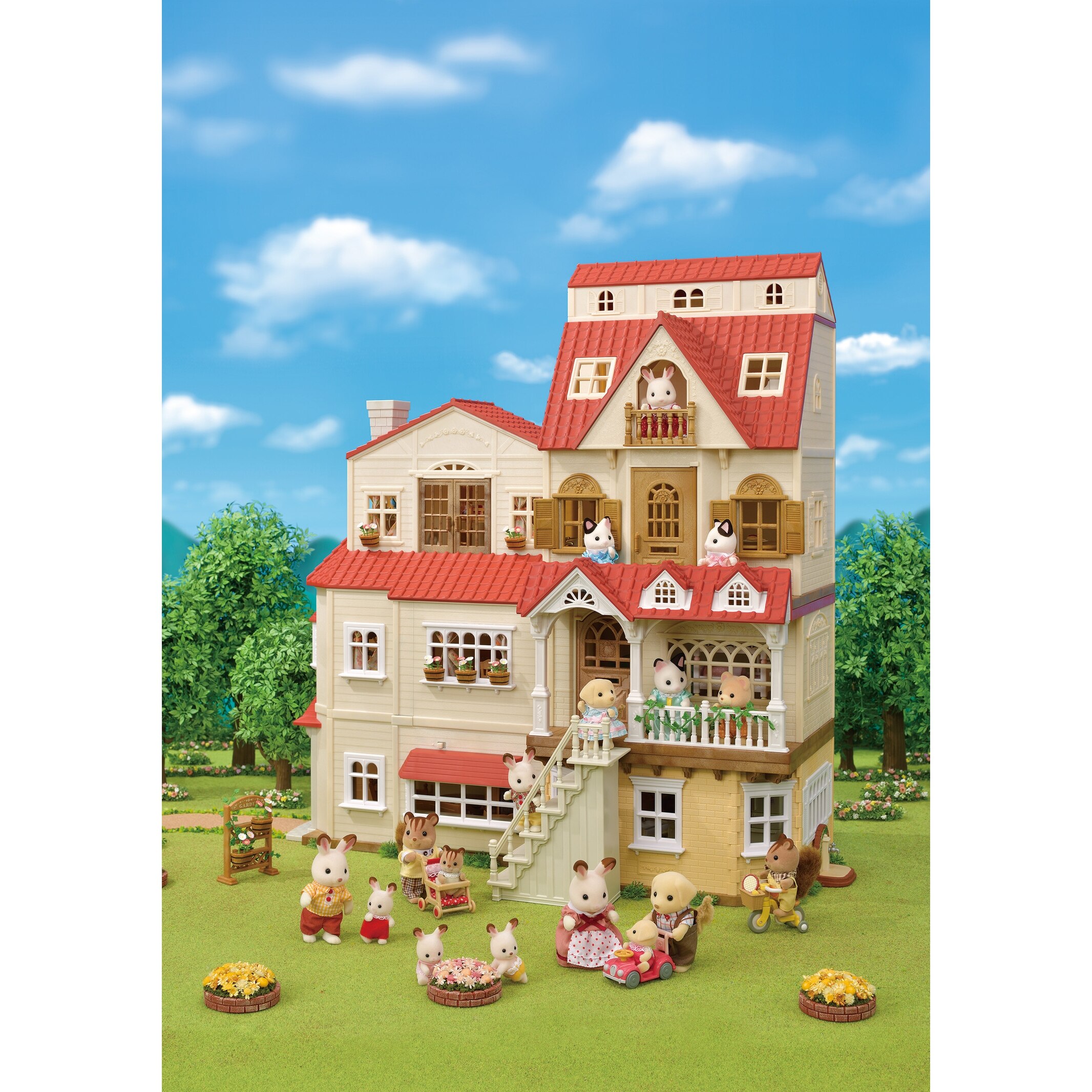 calico critters sweet raspberry home