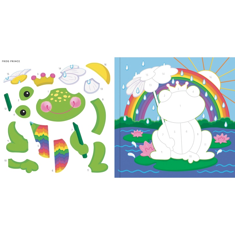 Colour By Sticker Rainbow Magic