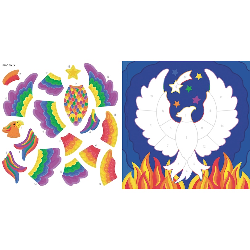 Colour By Sticker Rainbow Magic