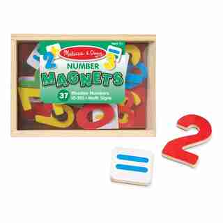 Melissa & Doug Magnetic Wooden Numbers