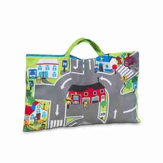 Melissa & Doug Take-Along Playmat Town