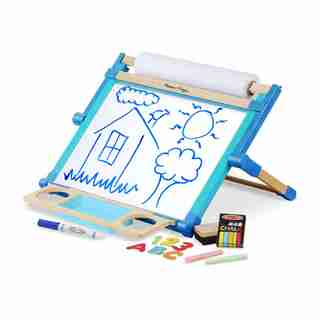 Melissa & Doug Wooden Double-Sided Tabletop Easel