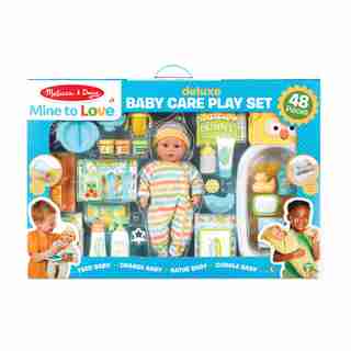 Mine to Love Deluxe Baby Care Play Set