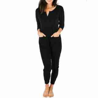 Monday Romper, Midnight Black Small