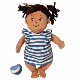 MANHATTAN TOY BABY STELLA WITH BROWN HAIR