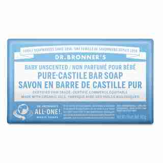 PURE-CASTILE BAR SOAP, Baby Unscented