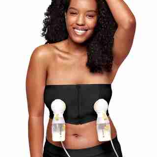 Medela Hands-free™ Pumping Bustier, Black, Large