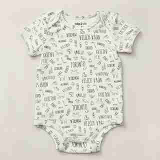 INDIGOBABY CANADA ONESIE - SIZE 3 - 6 MONTHS