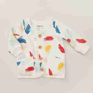 QUILTED BOXY JACKET 6-12 MONTHS