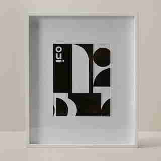 14" X 17" GALLERY FRAME, WHITE