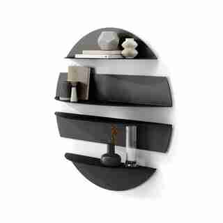 Solis Wall Shelves, Black