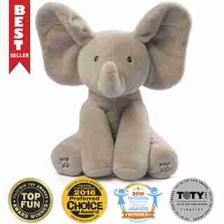 Animated Flappy the Elephant Stuffed Animal