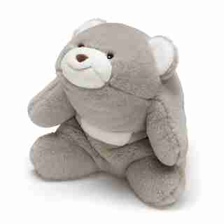 GUND Snuffles Teddy Bear Stuffed Animal Plush Gray 10"