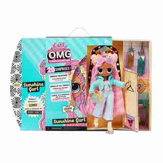 Poupée-mannequin LOL Surprise OMG Sunshine Gurl - Jeu de poupée à vêtir avec 20 surprises pour les filles et les enfants de 4 ans et +