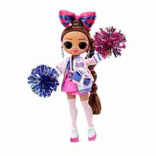 LOL Surprise OMG Sports Cheer Diva Competitive Cheerleading Fashion Doll with 20 Surprises