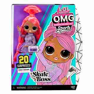 OMG Sports Fashion Doll Skate Boss with 20 Surprises  