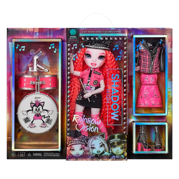 Rainbow Vision Shadow High Neon ShadowMara Pinkett by Rainbow High