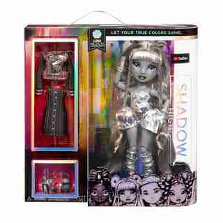 Poupée-mannequin Shadow High de la série 1, Luna Madison, poupée aux tons de gris