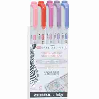 Mildliner Ens. de 5 couleurs Brume de printemps