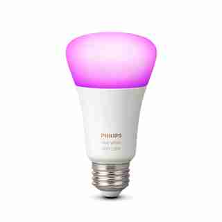Single A19 Bluetooth Enabled Bulb, White And Color