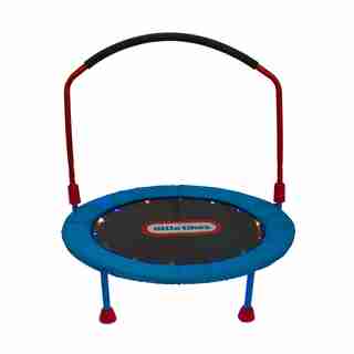 Little Tikes Light-Up 3-foot Trampoline with Folding Handle for Kids Ages 2+