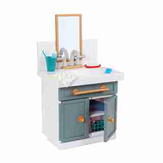 Premier lavabo de salle de bain