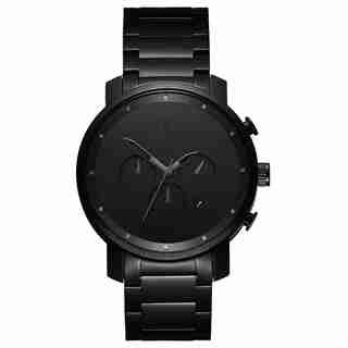Men's Chrono Collection Watch - Black Link, 45mm