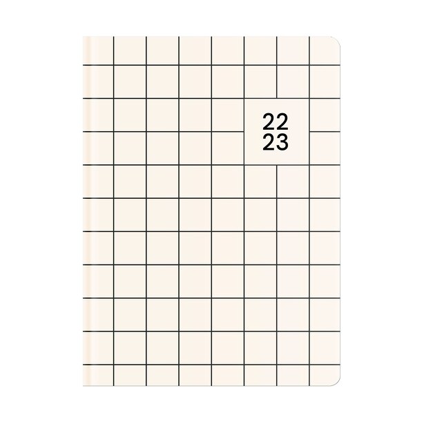 ACADEMIC PLANNER 2022-2023 BLACK SQUARE FINE LINES