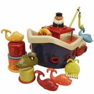 BATEAU DE PÊCHEUR FISH & SPLISH™ POUR LE BAIN