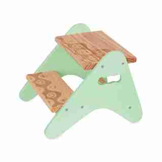 Peek-A-Boost Wooden Step Stool