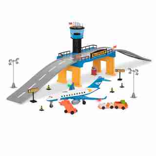 ENSEMBLE DE JEU D’AEROPORT AVEC SONS ET LUMIERES
