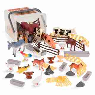 Terra Country World Farm Animals in Bucket