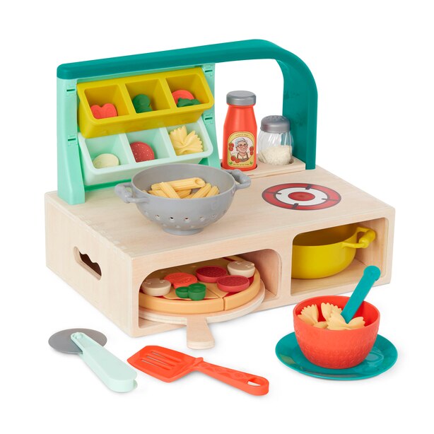 Mini Chef PizzanPasta Playset Play Food Set by B. Toys Toys www