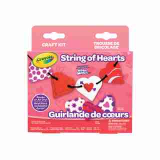 Crayola String of Hearts Craft Kit