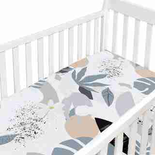 CRIB SHEET, PALM BREEZE
