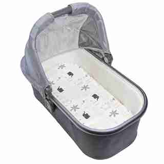 KUSHIES BASSINET SHEET - MULTI JUNGLE