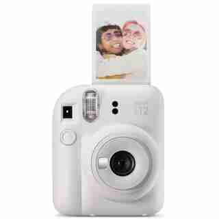 Instax Mini 12 Clay White Instant Camera