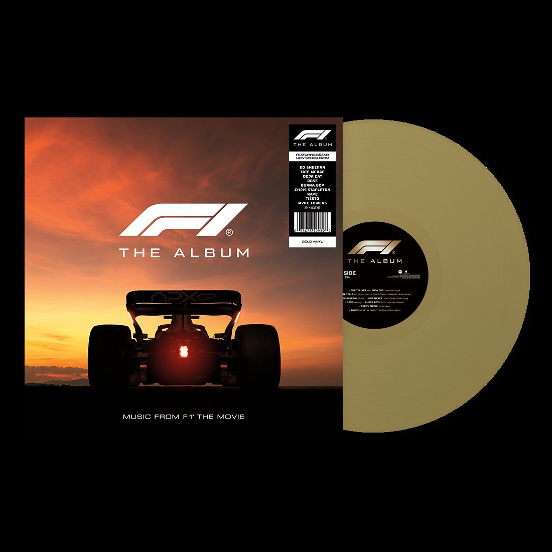 【未開封】【レコード】OST F1 The Album＜Gold Vinyl＞ F1 The Album - F1 The Album (Gold vinyl) | Warner Music Canada