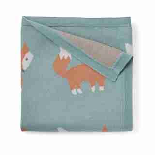 Elegant Baby-Couverture en tricot de renard