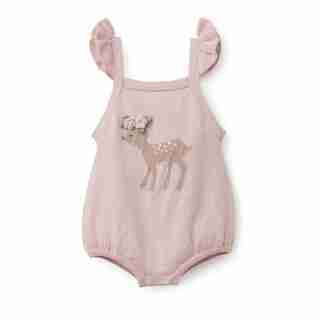 Bubble Romper, Fawn 3 Months