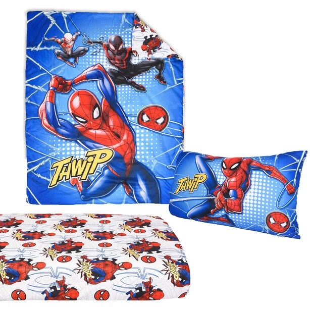 3PC TODDLER BEDDING SET SPIDERMAN by Nemcor Toys www.chapters